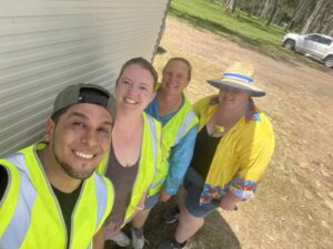 Friendly AA Academy Appliance Rentals Team Group Selfie While They Were Out At The CMC Rocks Festival To Set Up The Staff Units With Appliances & Furniture/furnishing For Their Stay.